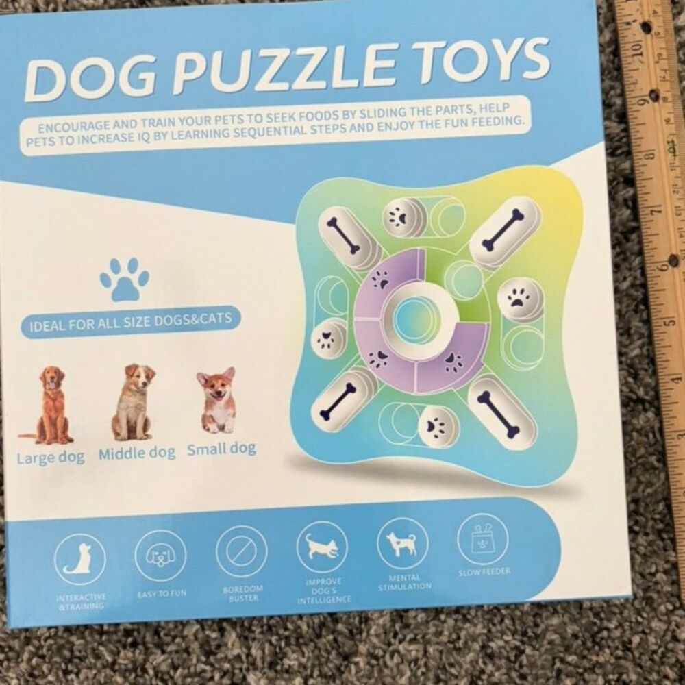 10x10 Dog Puzzle toy